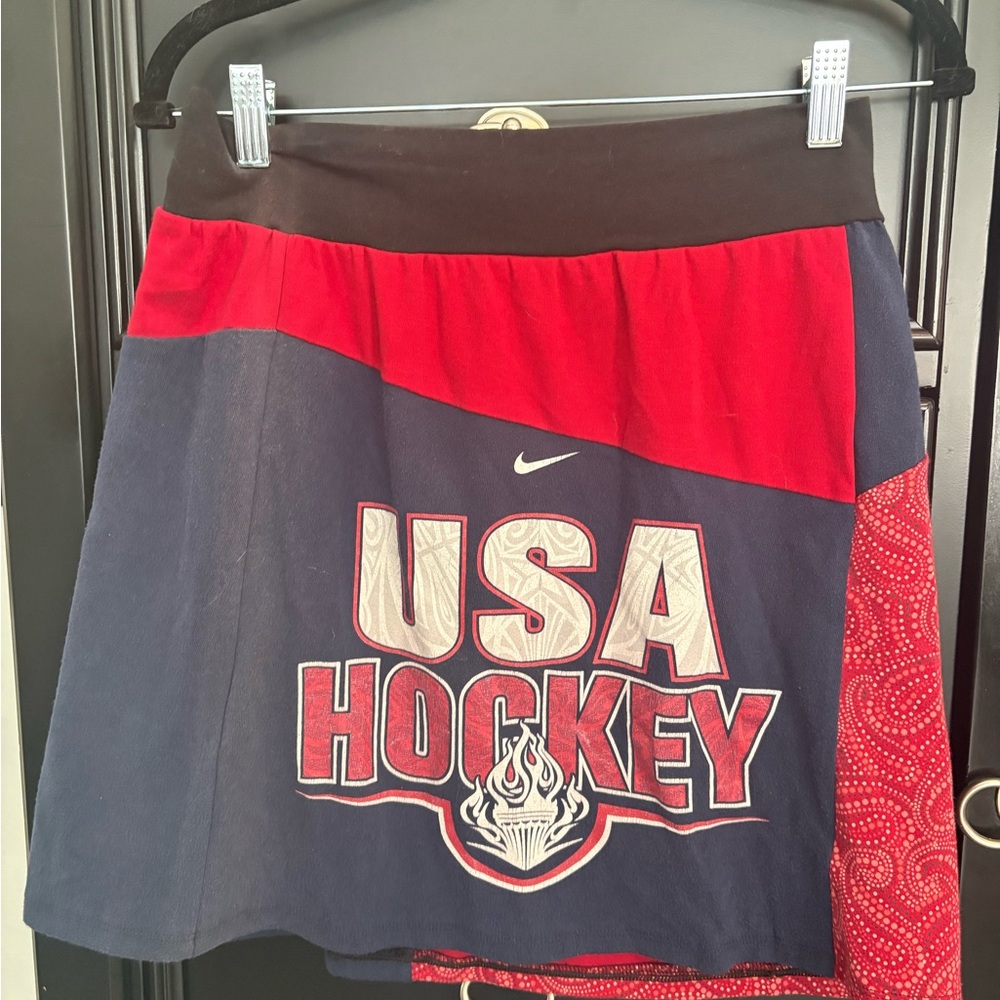 Handmade USA Hockey Skirt